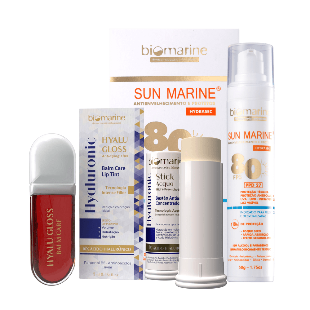 Kit Skincare Portatil Biomarine